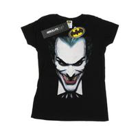DC Comics Womens/Ladies The Joker By Alex Ross Cotton T-Shirt XXL juoda