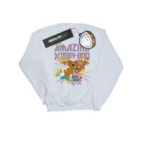 Scooby Doo Womens/Ladies The Amazing Scooby Sweatshirt M balta