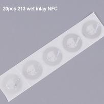 1/20/50 vnt. Nfc etikečių lipdukai Ženkliukai Etikečių lipdukai Rfid elektroninė žyma Perrašoma slapto rakto lipdukas Nfc žymos gray