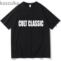 Charli Cult Classics Print T-shirts Cotton Tees Graphic Tee Unisex Short Sleeve O-neck Tops Comic Tees for Men Tops S