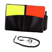 Football Referee Cards Warning Card for Fields red