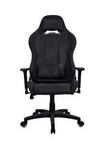 Arozzi Metal/Reinforced nylon | Gaming Chair | Torretta Soft Fabric | Pure Black