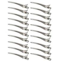 Metal Duckbill Hair Clip for Styling and Perming sidabras
