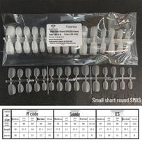 Seamless Matte Transparent Wearable Short & Medium Fake Nails