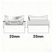 Compatible Samsung Galaxy Watch 4/5/6 Milanese Metal Strap Connector Band