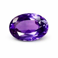 Gražus natūralus violetinis tanzanitas 8,15 ct ovalo formos šlifuotas laisvas brangakmenis 12.6 mm approx violetinė