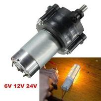 Wind DC Generator Hand Dynamo Hydraulic Test Generator Gear Motor DC 6V 12V 24V Motor Machine Supply Generator Power Supply