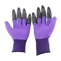 1 Pair Garden Gloves with Claws 8 Claw Digging Gloves