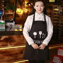Cotton Aprons Restaurant Home Waterproof Working Apron for Cafe Men Woman Aprons Nordic Baking Tool juoda
