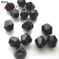 Smart 4mm Loose Rhombus Beads for Necklace Bracelet Jewelry Bangle DIY Marking gray