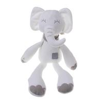 Cute Plush Elephant Doll Baby Soft Sleeping Mate  born Photography Props Gift