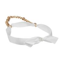 Creative Fashion Joker Feet Act the Role Ofing More Exaggerated Chain Heel Ankle Chain Color Ribbon balta