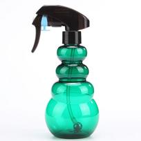 Bottle Gourd Spray Bottle Hair Salon Special Hair Humidification Transparent Color Spray Bottle Manual Pressing 200ml Two-color Bottle pilka