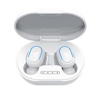 TWS belaidės Bluetooth 5.0 ausinės vandeniui atsparios sportinės ausinės automatinis susiejimas HIFI stereofoninės ausinės belaidės ausinės juoda