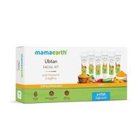 Mamaearth Ubtan veido rinkinys su ciberžole ir šafranu švytinčiai odai - 60 g 2 ounce  / 60 g white