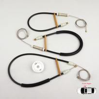 BWR1212 Electric Power Window Regulator Lifter Repair Kit Front Right for BMW 5 Series E60 E61 2003-2010 4/5 Door 51337184384