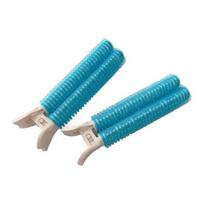 Excellent Heatless Increase Hair Volume Safe No Harm to DIY Puffy Clips Styling Tool 2pcs mėlyna