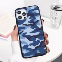 Kamufliažinio rašto telefono dėklai, skirti iPhone 13 14 12 11 Pro 8 7 Se 2020 2022 6 6s Plus X Xr Xs Max Mini Minkštas Tpu smūgiams atsparus buferis For iPhone 14 ProMax gray