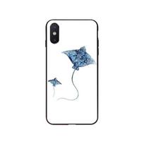 Manta Ray Paint Phone Case For Iphone 14 13 Pro Max 12mini 12 11 Promax Xs Max Xr Se2 8 7 Plus X iphone XSMAX