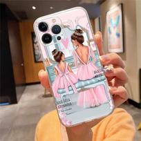 Telefono dėklas, skirtas iPhone 14 Pro Max 13 12 11 Pro Max Xs Xr X 12mini 7 8 Plus Se Super Mom Baby Girl Case Funda iphone 11ProMax