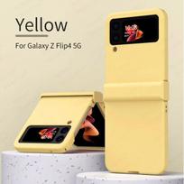 For Samsung Galaxy Z Flip 4 5g Cases Full Protection Ultra Thin Armor Shockproof Hard Pc Phone Cover For Samsung Z Flip4 Zflip4 For Samsung G10 geltona