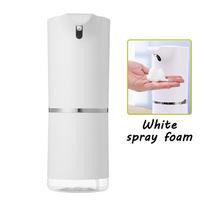 Automatic Soap Dispensers Smart Hand Machine Foam Smart Alcohol Spray Disinfection Hand Sanitizer Machine Bathroom Home El White foam white