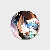 58 mm Anime Smeigtukas Bungo Benamių šunų Smeigtukai Chuuya Ranpo Yosano Akrilinė sagė Rankų darbo epoksidinė ženkliuko papuošalų aksesuaras marškinėlių krepšiui