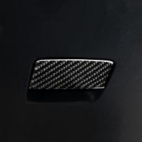 Automobilio modeliavimas tikro anglies pluošto keleivio šoninės saugojimo dėžutės ištraukiamos rankenos dangtelio apdaila, skirta Mercedes Benz A CLA 13-18 klasė / GLA with color gray
