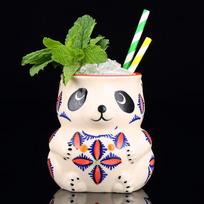 Cute Ceramic Panda TIKI Mug America Bar Popular Party Cocktail Cup Restaurant Molecular Food Container Sorbet Mixed Wine Tumbler Panda Tiki Mug 500ml