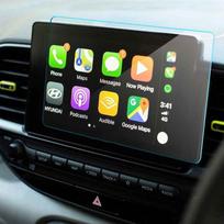 Skirta Hyundai Venue   Automobilio GPS navigacijos grūdinto stiklo ekrano apsauginė plėvelė Automobilio interjero apsauginė nuo įbrėžimų plėvelė gray