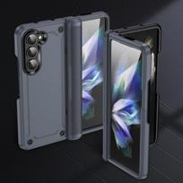 For Samsung Z Fold 5 Zfold5 Anti-Dust Hard Strong Phone Case for Samsung Galaxy Z Fold5 Fold 5 Fall Protection Hinge Cover Coque Samsung z fold 5 pilka spalva