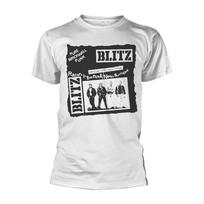 Blitz Pure Brick Wall (White) Unisex T-shirt S