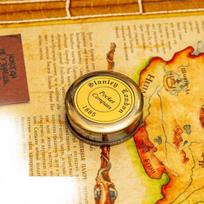 5.08 cm Brass Poem Compass by Stanley London Engraved Nautical Navigation Keepsake Gift For Every Occasions