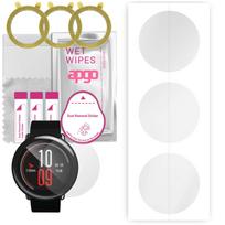 3x apgo Hydrogel ekrano apsauga, skirta Amazfit Pace, hidrogelio plėvelė, su pozicionavimo sluoksniu, lengvas montavimas