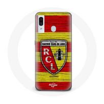 Case - Maniacase - Samsung Galaxy A20 - RCL Lens - Yellow and Red - Soft juoda