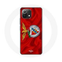 Coque Xiaomi Mi 11 Lite slb benfica fond rouge raudona
