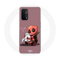 Coque pour Oppo A74 5G DeadPool unicorn licorne gryna