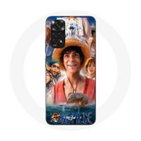 Case - Maniacase - Xiaomi Redmi Note 11s - One Piece Luffy - Silicone - Soft juoda