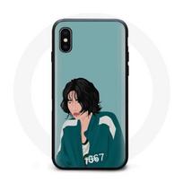 Case - Squid Game - Iphone XS Max - Soft - Blue - Kang Sae Byeok