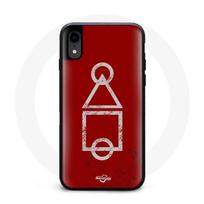 Coque Iphone XR Squid Game logo square