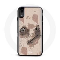 Coque Iphone X dessin chien chihuahua