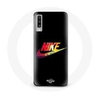 Coque - Nike - Samsung Galaxy A70 - Souple - Noir - Protection juoda