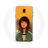 Coque pour Samsung Galaxy j7 2017 Edge Squid Game Ji Yeong Numéro 240