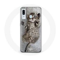 Coque pour Samsung Galaxy A20 Chaton Bengal mignon