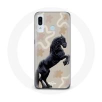 Coque pour Samsung Galaxy A20 Frison Noir Race de cheval