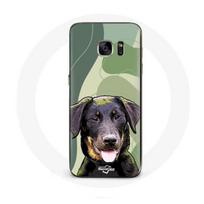 Coque pour samsung galaxy S6 edge Beauceron Noir Race de chiens