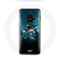 Coque pour Samsung Galaxy S9 plus Demon Slayer Manga Tanjiro et Nezuko