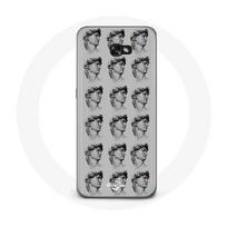 Coque pour Samsung A5 2016 Statue fond gris pilka