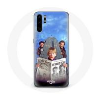 Coque pour Huawei P30 Home Alone Maman j'ai encore raté l'avion