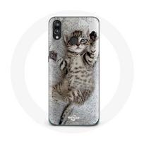 Case - Huawei - P20 Lite - Soft - Gray - Cute Bengal Kitten